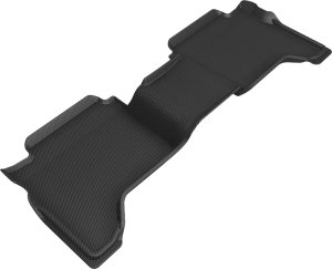 Ford Ranger Floor Mat - Rear - 3D MAXpider - KAGU Series - Black - `19-`20